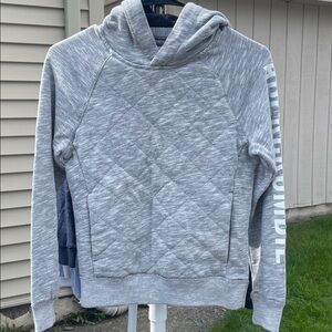 Abercrombie kids Gray Quilted Hoodie